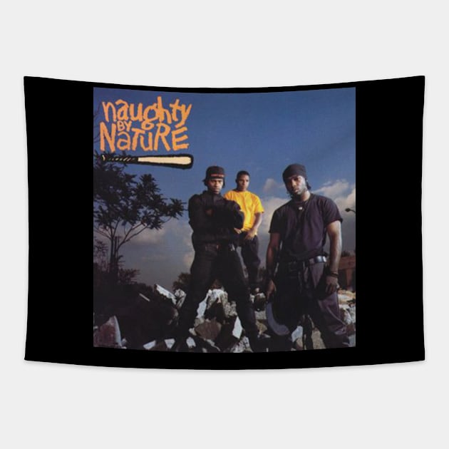 NAUGHTY BY NATURE MERCH VTG Tapestry by Hayatilah