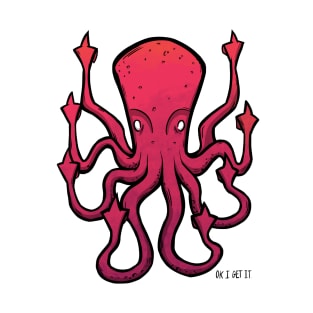 Angry octopus T-Shirt