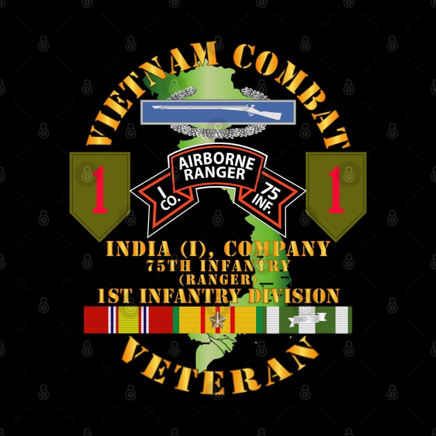 Vietnam Combat Infantry Vet - I Co 75th Inf - Rgr - 1st Inf Div SSI by twix123844