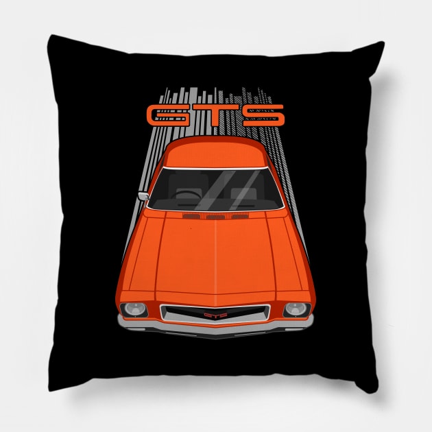 Holden HQ Monaro GTS 350 - Orange Pillow by V8social