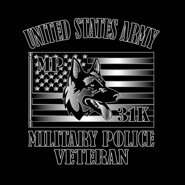 Military Police Corps- Dog Handler by Relaxed Lifestyle Products