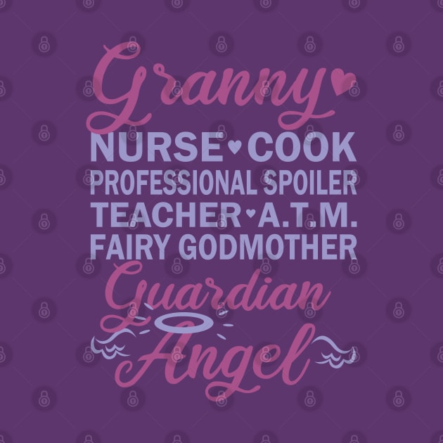 Granny Nurse Cook Spoiler Teacher ATM Fairy Angel by bydarling