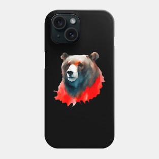 Brown Bear Black Bear Phone Case