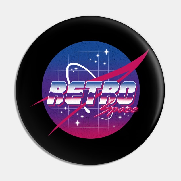 Retro Space Pin by Eilex Design