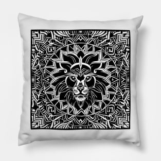 Boho Lion Pillow