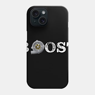 Turbo Boost turbocharger tuning gift idea xmas Phone Case