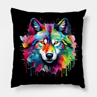 Wolf Pillow