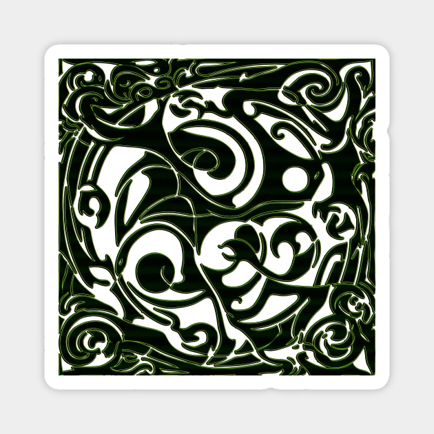 Celtic 4 Magnet by JoriSa