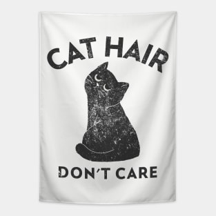 Cat Hair Don't Care Tapestry