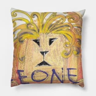 zodiac sign of leo - 1 Pillow