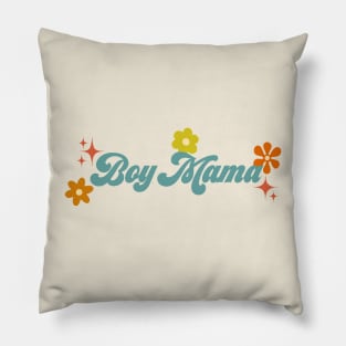 Boy mama - 70s style Pillow