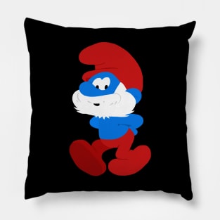 Old Blue Pillow