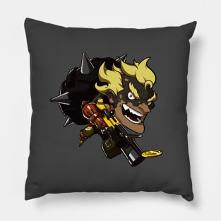 Junkrat Cute Spray - Overwatch Pillow