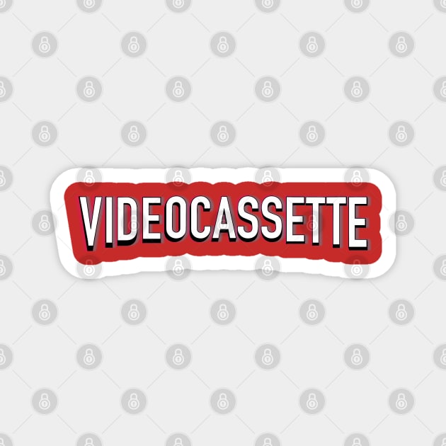 Videocassette Net Flix Streaming Service Parody Magnet by blueversion