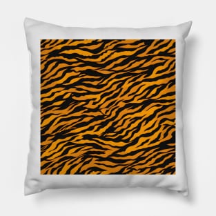 Animal Prints Tiger Pattern 1 Pillow