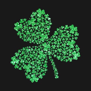 Glitter shamrock 2023 T-Shirt