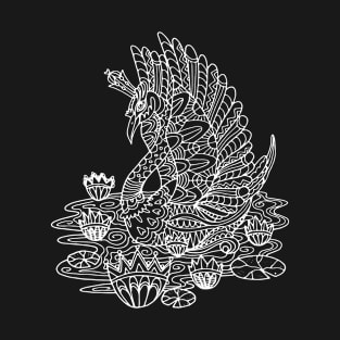 Swan Mandala T-Shirt