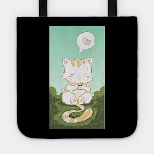 coffee cat design Tote