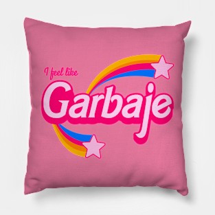 I feel like Garbaje Pillow