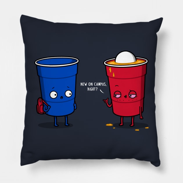 New Cup! Pillow by Raffiti