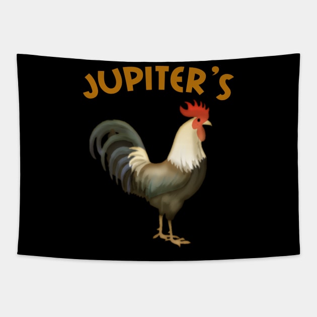 Jupiter's Cock Funny Spartacus Quote Tapestry by Just Another Shirt