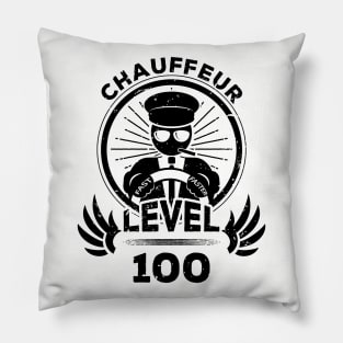 Level 100 Chauffeur Driver Gift Pillow