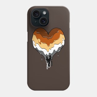 Bear Pride Rainbow Heart Phone Case