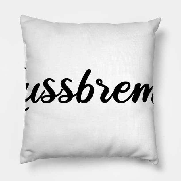 Kussbremse Pillow by Janisworld