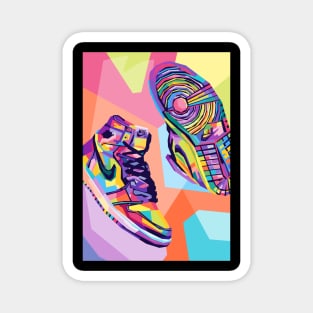 Design sneakers Pop Art Magnet