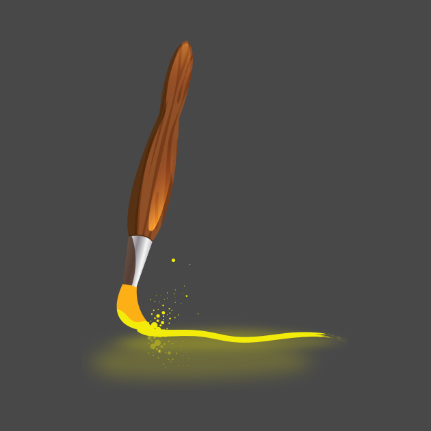 Magical Paint Brush - Magical Paint Brush - T-Shirt | TeePublic