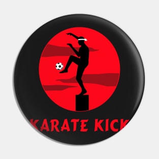 karate kick Pin