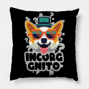 Corgi spy Pillow