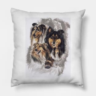 Collie Medley Pillow