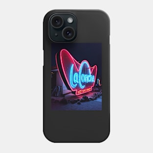 La Concha Neon Sign Phone Case