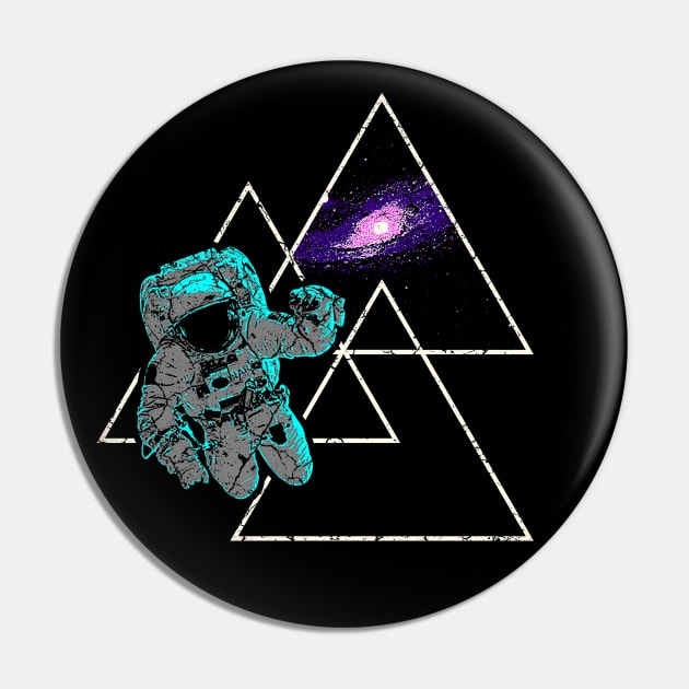 Abstract Space Art Pin by Mila46