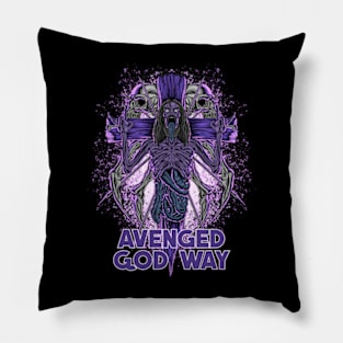 AVENGED GOD WAY Pillow