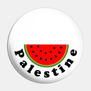 palestine watermelon Pin