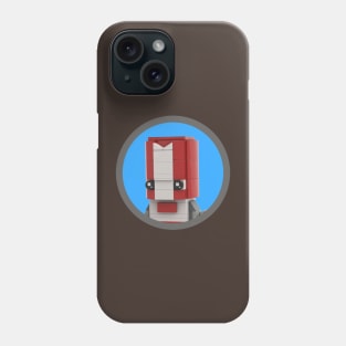 Brickheadz Castle Crashers Red Knight - Video Game Art Phone Case