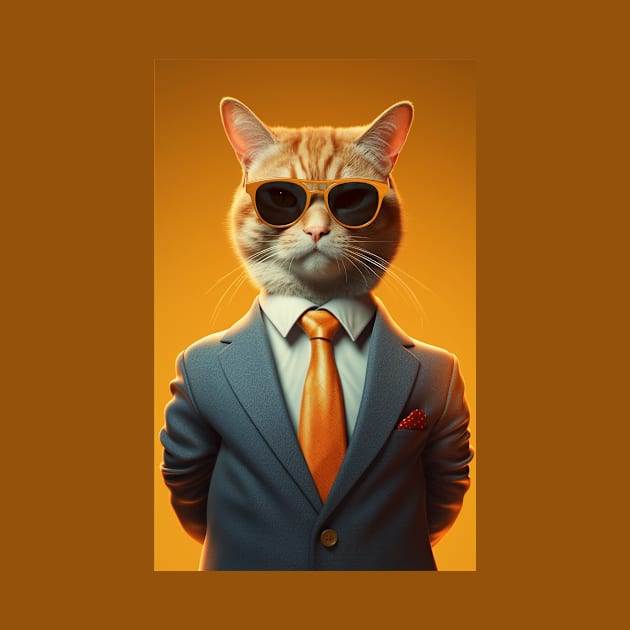 Cat Businessman by AviToys