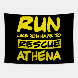 Saint Seiya - Run like you have to rescue Athena (gold variant) Tapestry