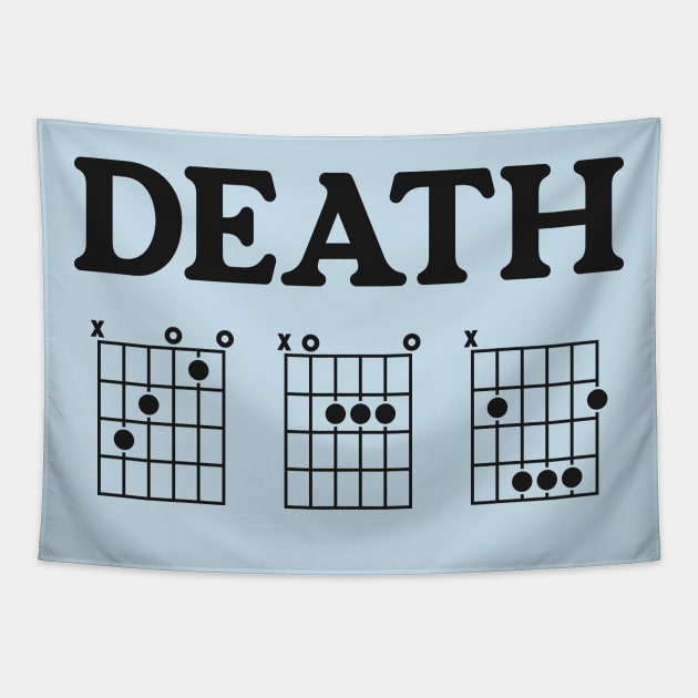 Death Cab Guitar Chords Tapestry by TwistedCharm