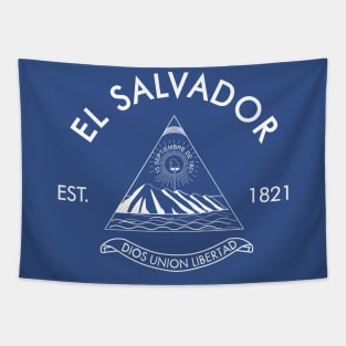 El Salvador Est 1821 Tapestry