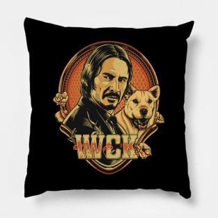 John Wick and dog Pillow