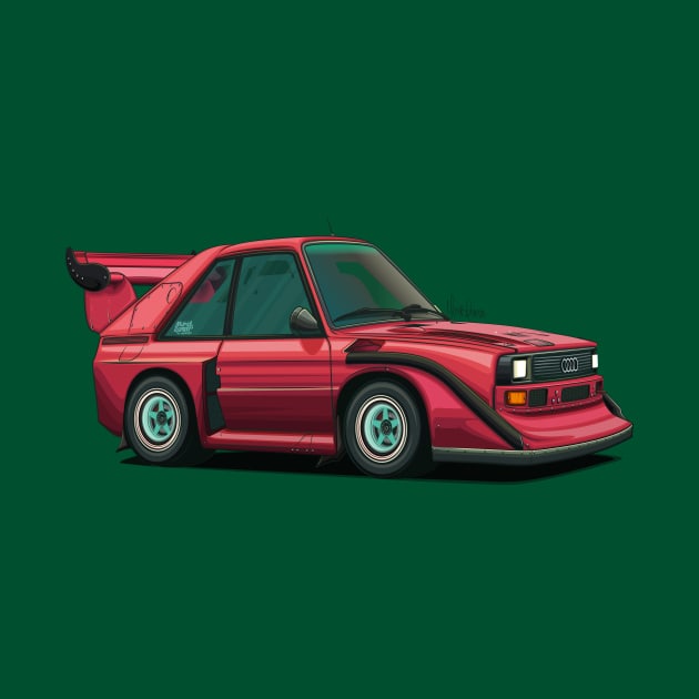 Sport S1 E2 Rally Group B by Mario Ramos Rally Art