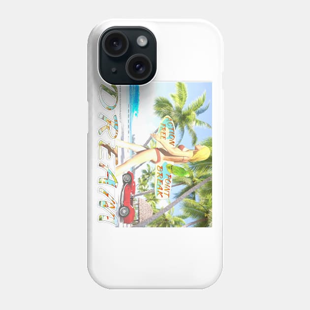 Dream- Action Free -Point Break Phone Case by Andrea Matarazzo