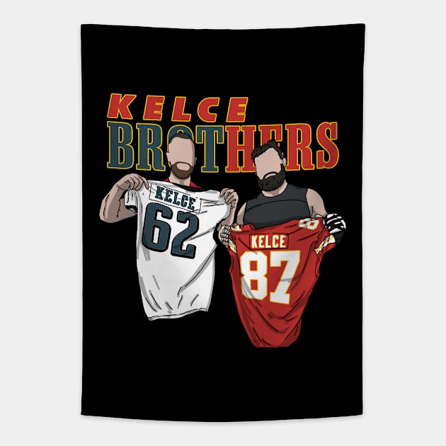 Kelce Brothers Tapestry by mia_me