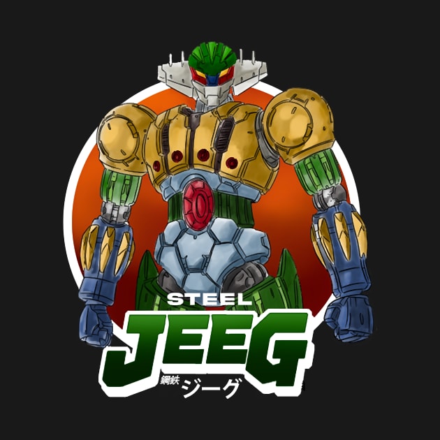 steel jeeg by JOHNWHERRYO