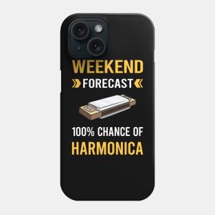 Weekend Forecast Harmonica Mouth Organ Phone Case