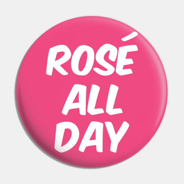 Rose All Day (white) Pin by gemini chronicles