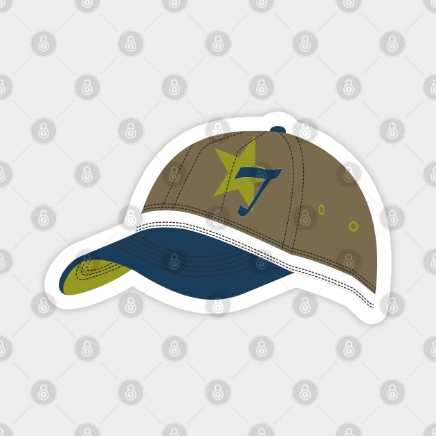 Baseball cap Magnet by ilhnklv